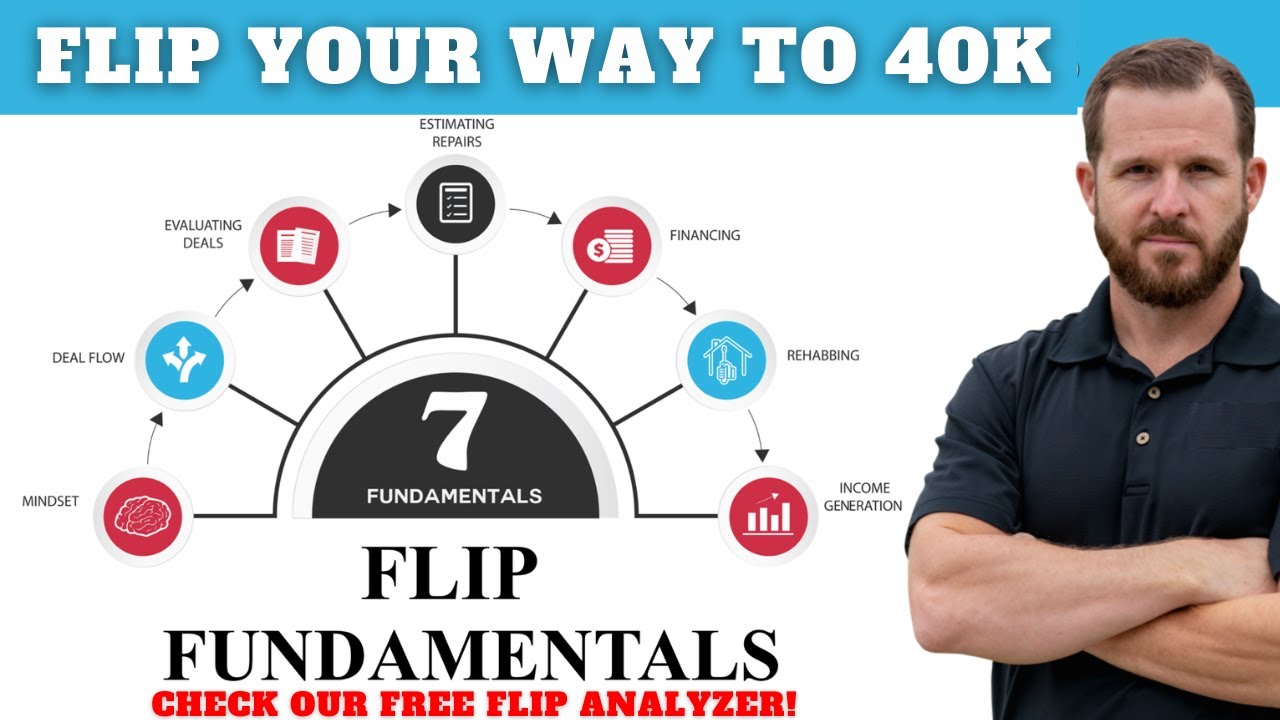 🏠 Flip Your Way To 40k 💰 (Flip Fundamentals)  - Part 8 | Brant Phillips