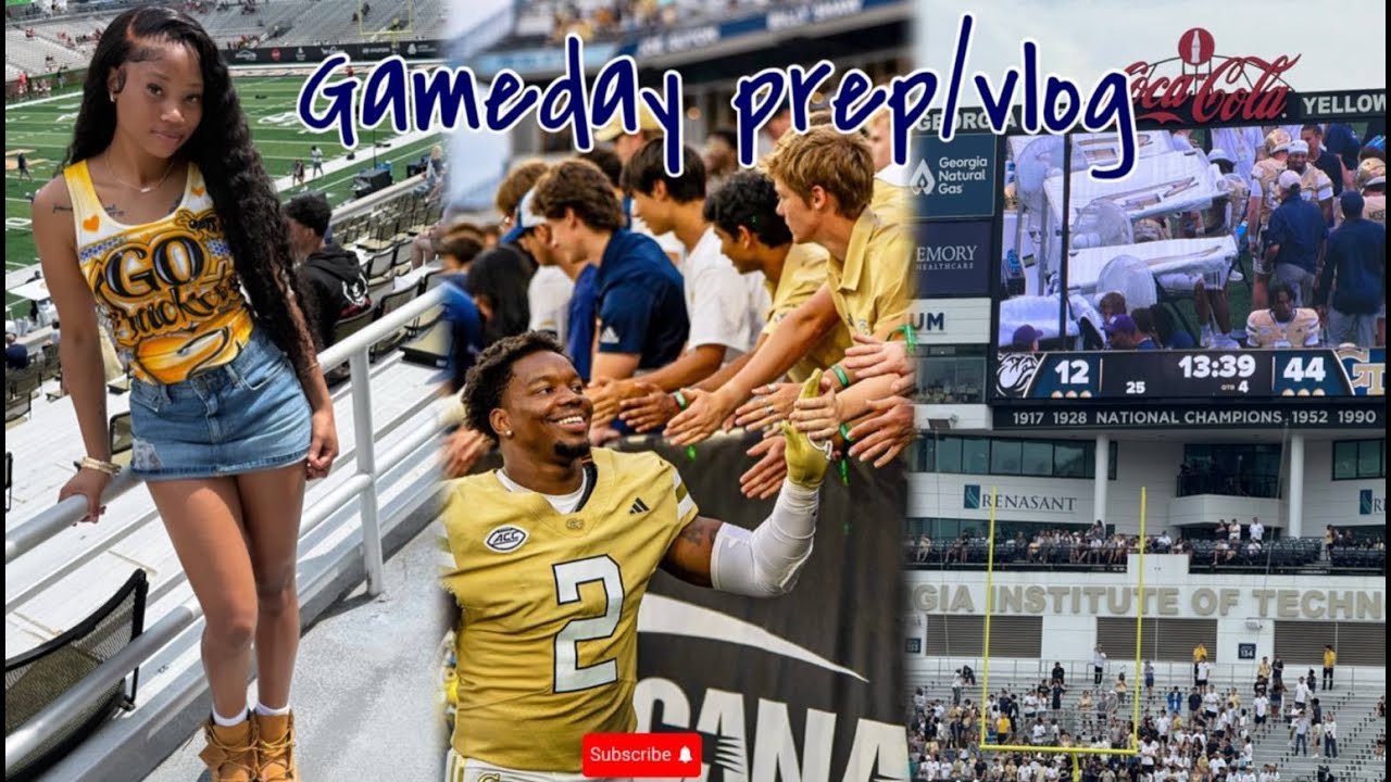 Gameday prep vlog ... Out to eat , hair appointment, diy outfit , movies , etc...