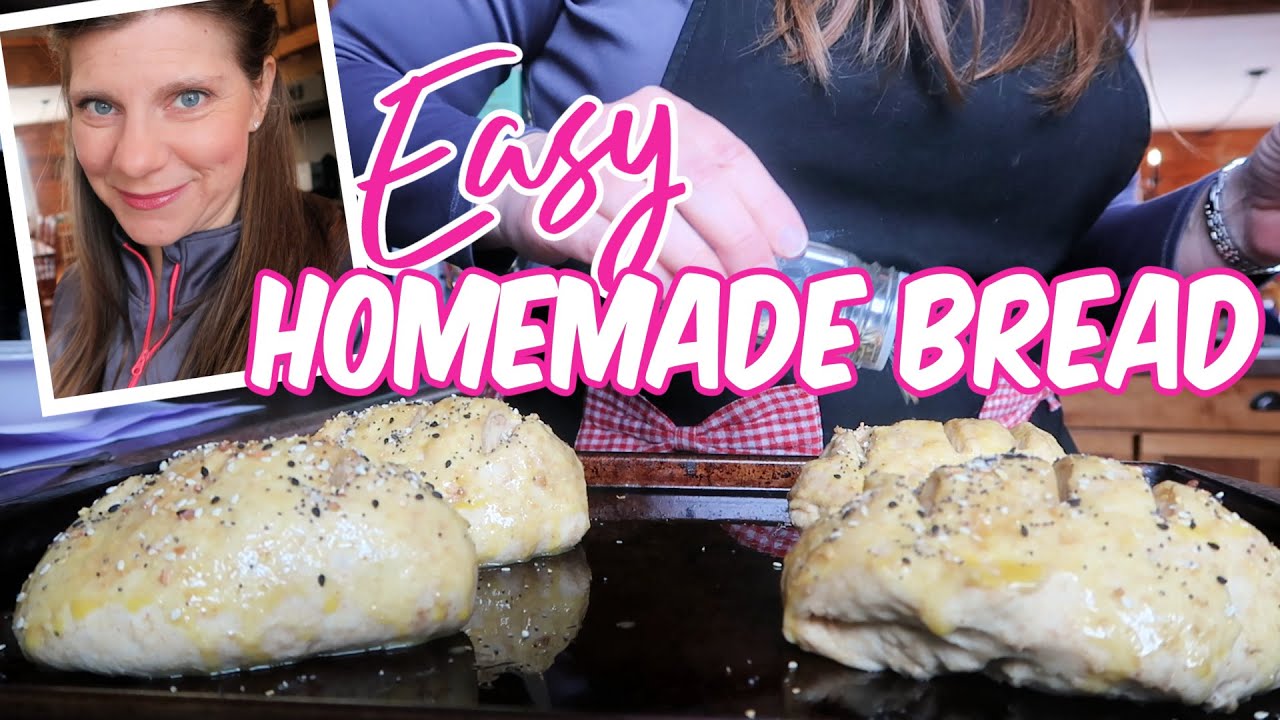BAKE BREAD WITH ME | Crusty Mini Loaves | Easy Beginner Bread Recipe