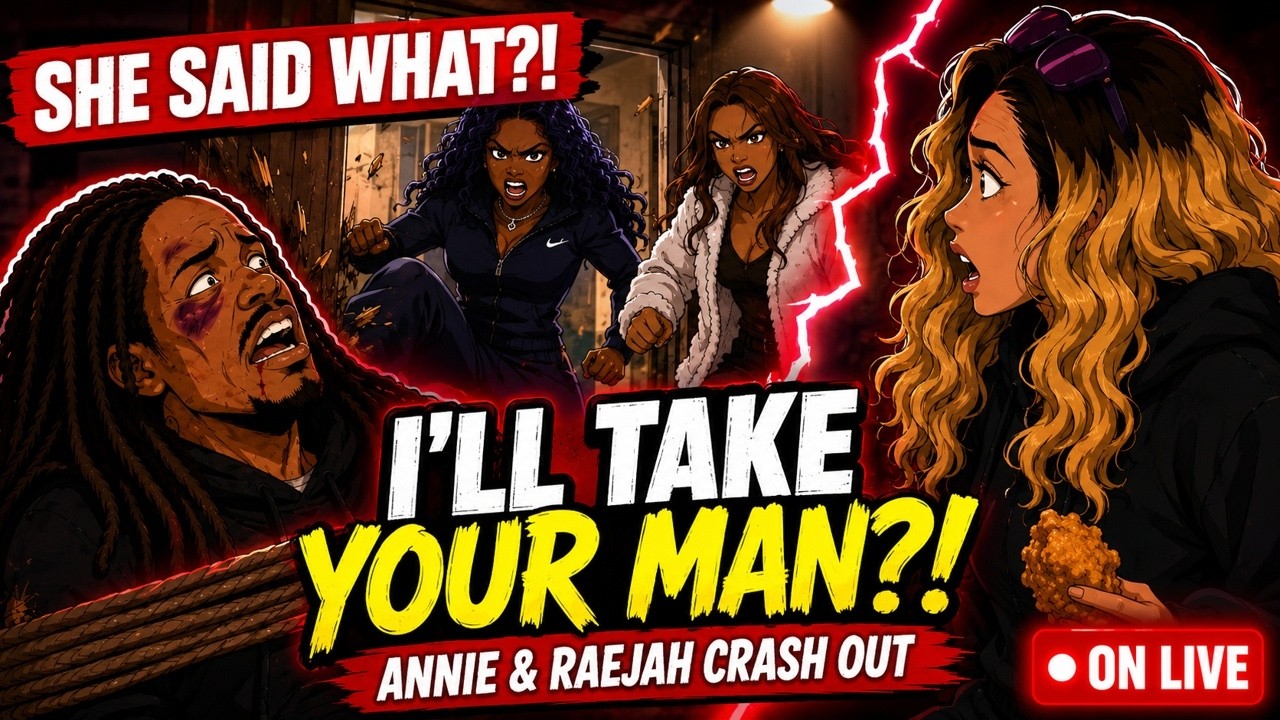 Annie & Raejah CRASH OUT On Live Over Pinky Notes FaceTiming Another Girl 😳 | The Live Report