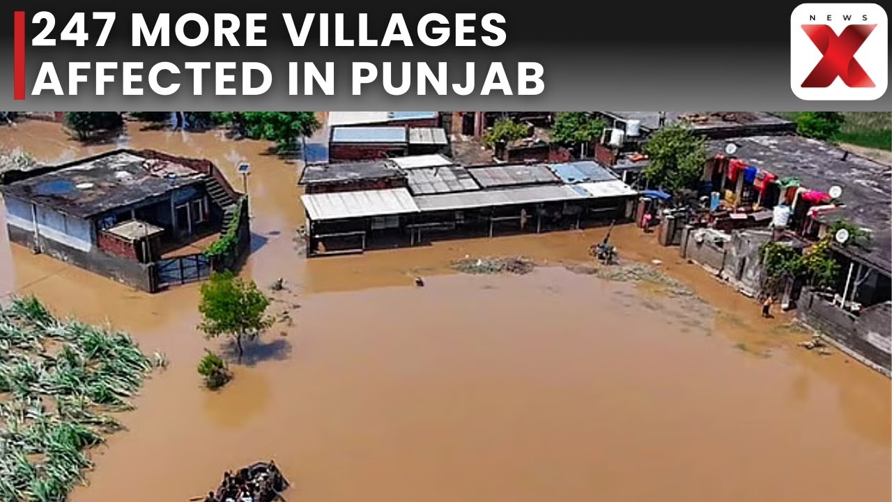 Worst Punjab Floods in 40 Years Claim 43 Lives, Affect Additional 247 Villages, Authorities Warn