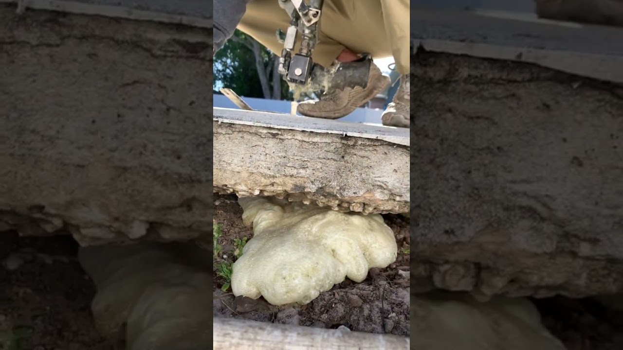 Polyurethane foam fills voids, levels concrete, and lasts for decades—fast, clean, and eco-friendly.