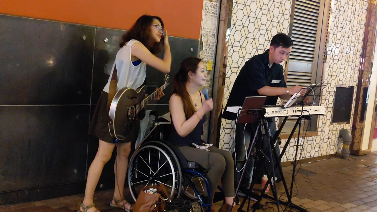 Emma x Kenny《The Climb / Lover / Havana / All Of Me》@旺角朗豪坊Busking (2020.06.25)