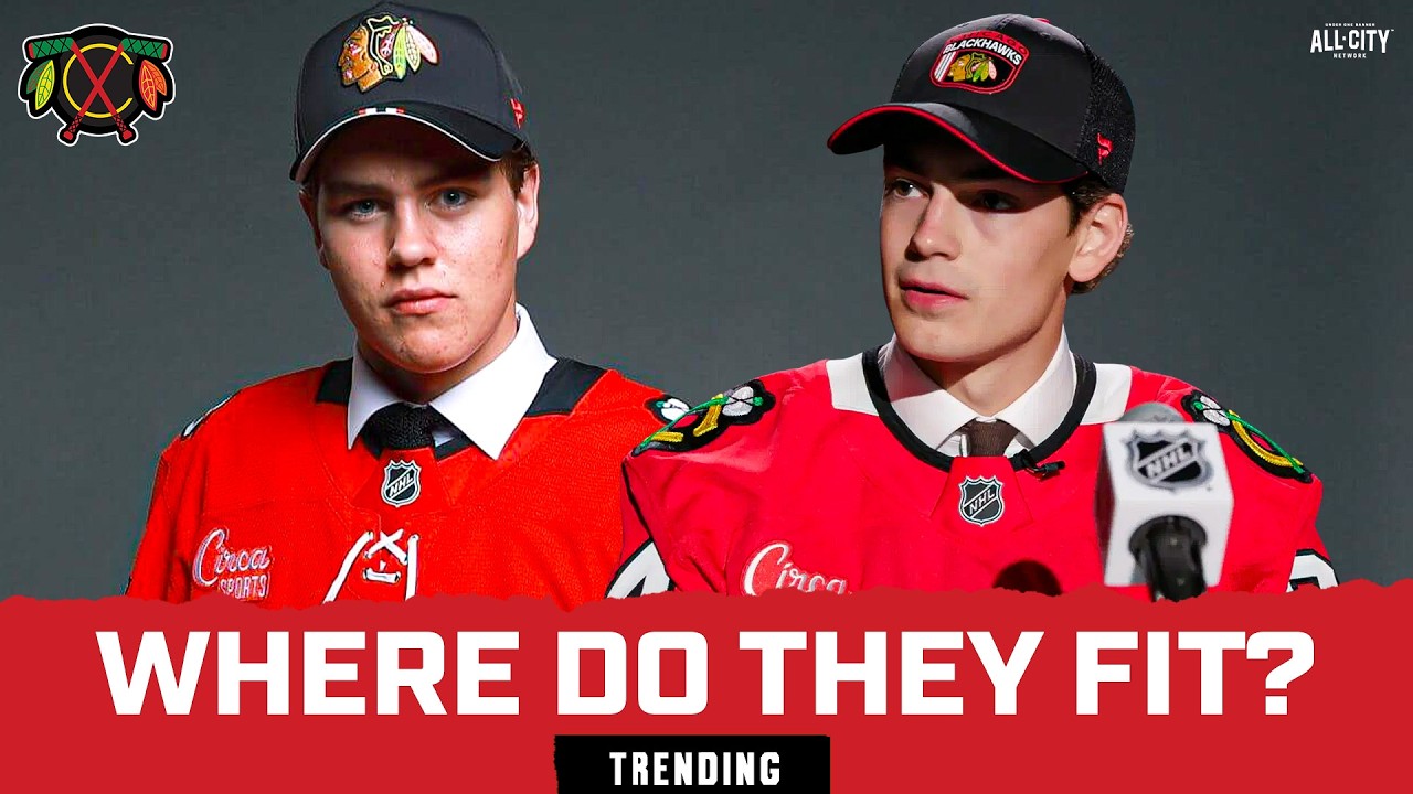 Where Do Anton Frondell and Sacha Boisvert FIT Into This Season’s Chicago Blackhawks Lineup?