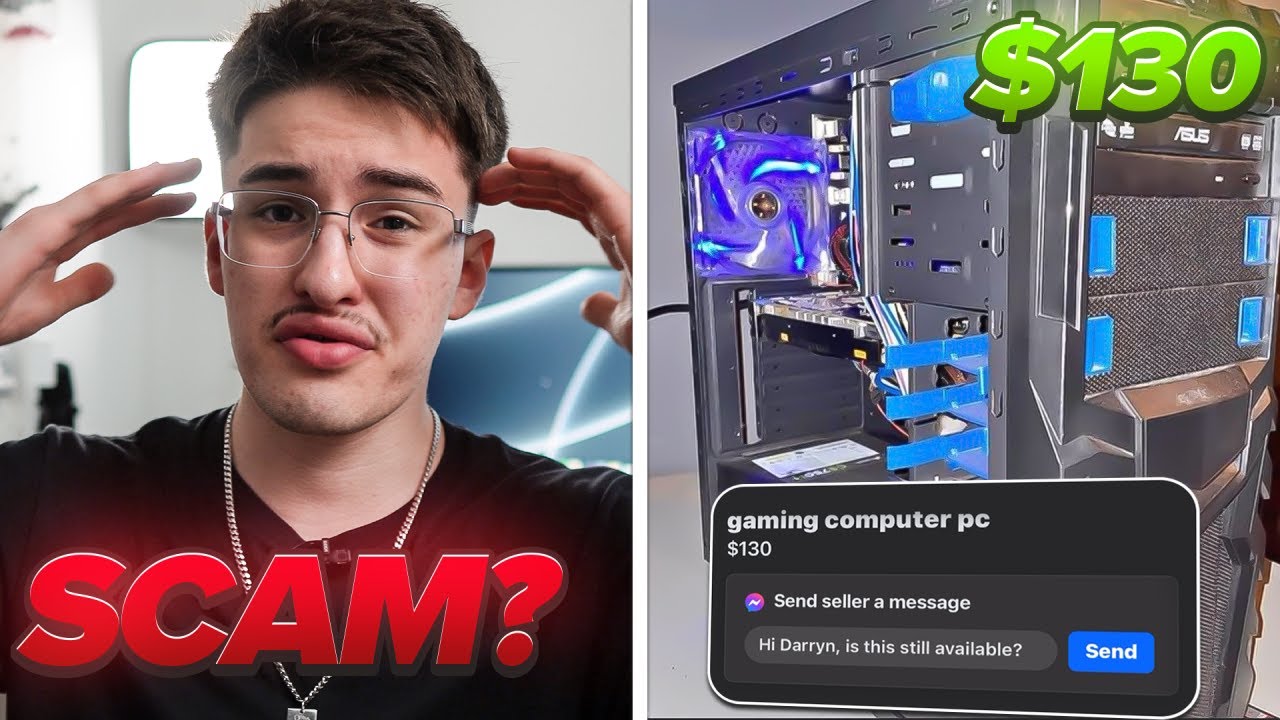 Weird Gaming PC Scam on Facebook Marketplace