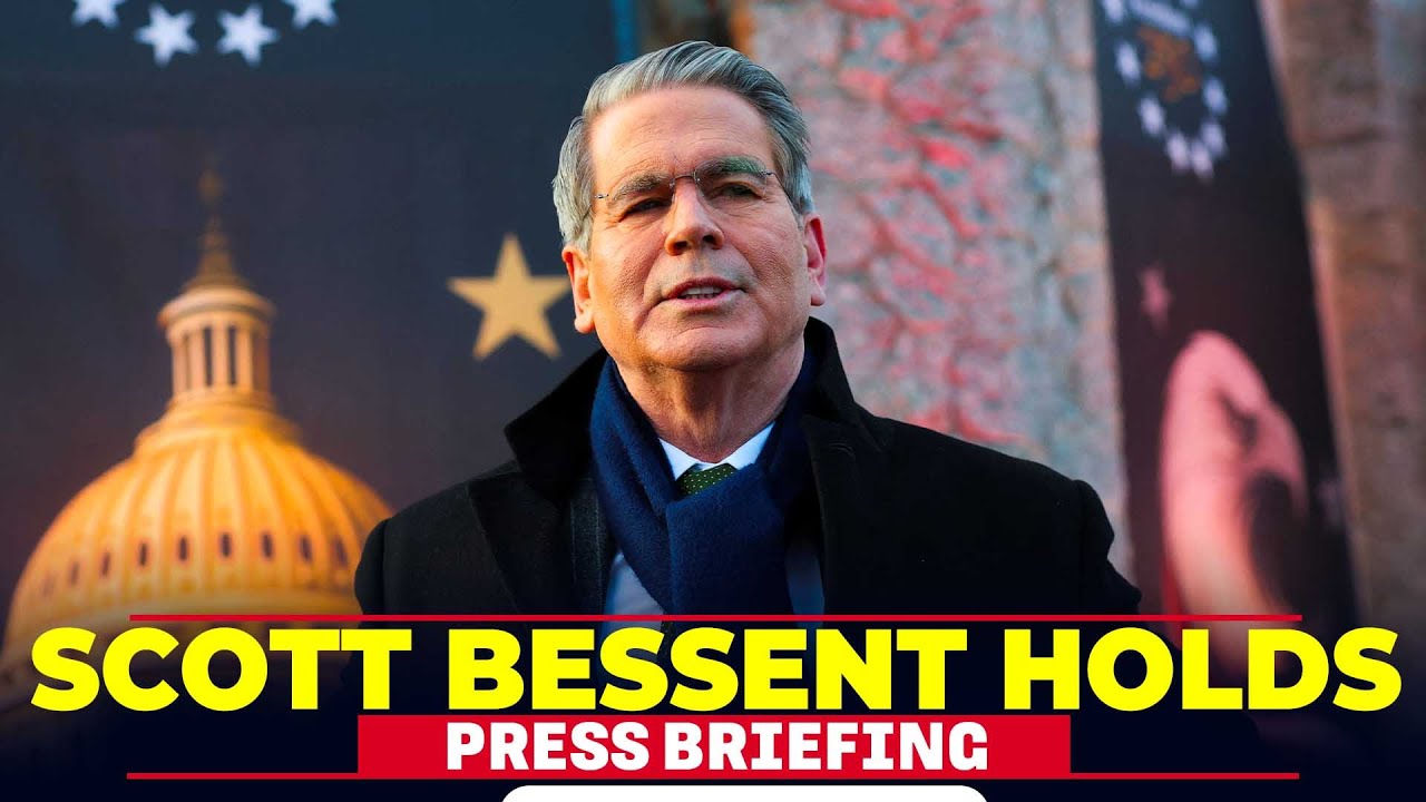 LIVE: Treasury Secretary Scott Bessent holds press briefing in Davos, Switzerland | WEF |Greenland