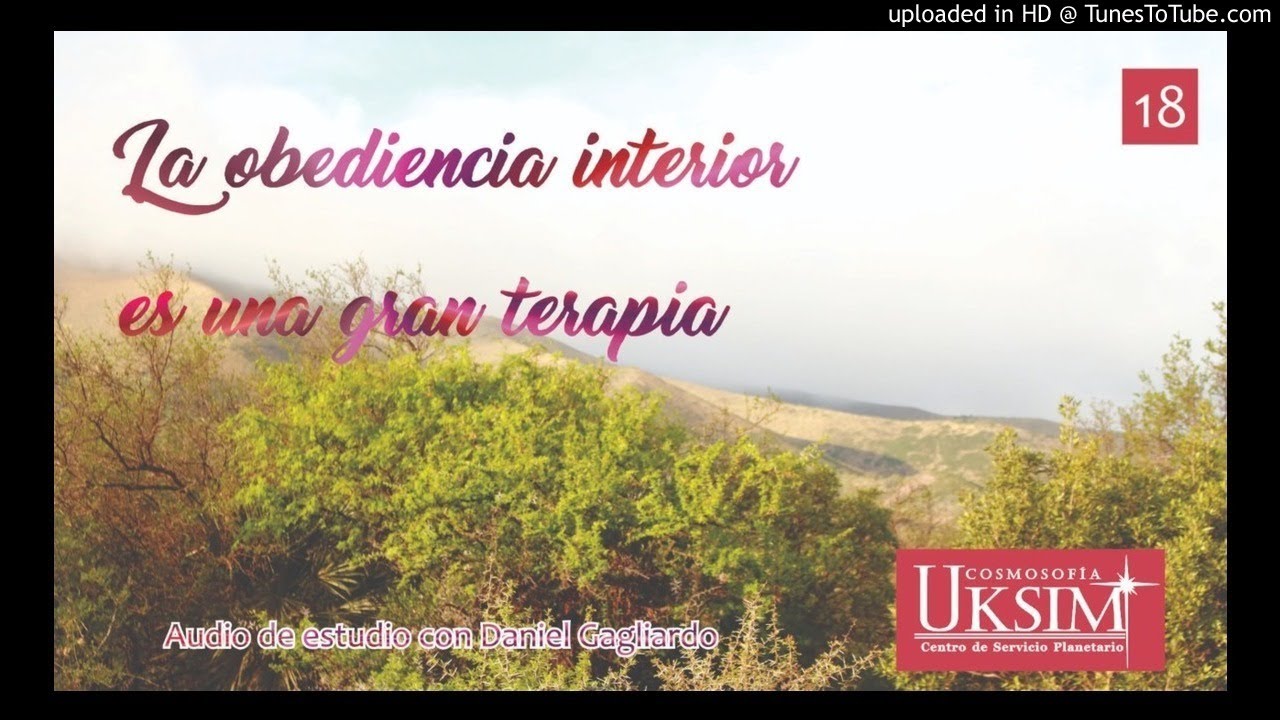 18.- La obediencia interior es una gran terapia - Daniel Gagliardo - Uksim