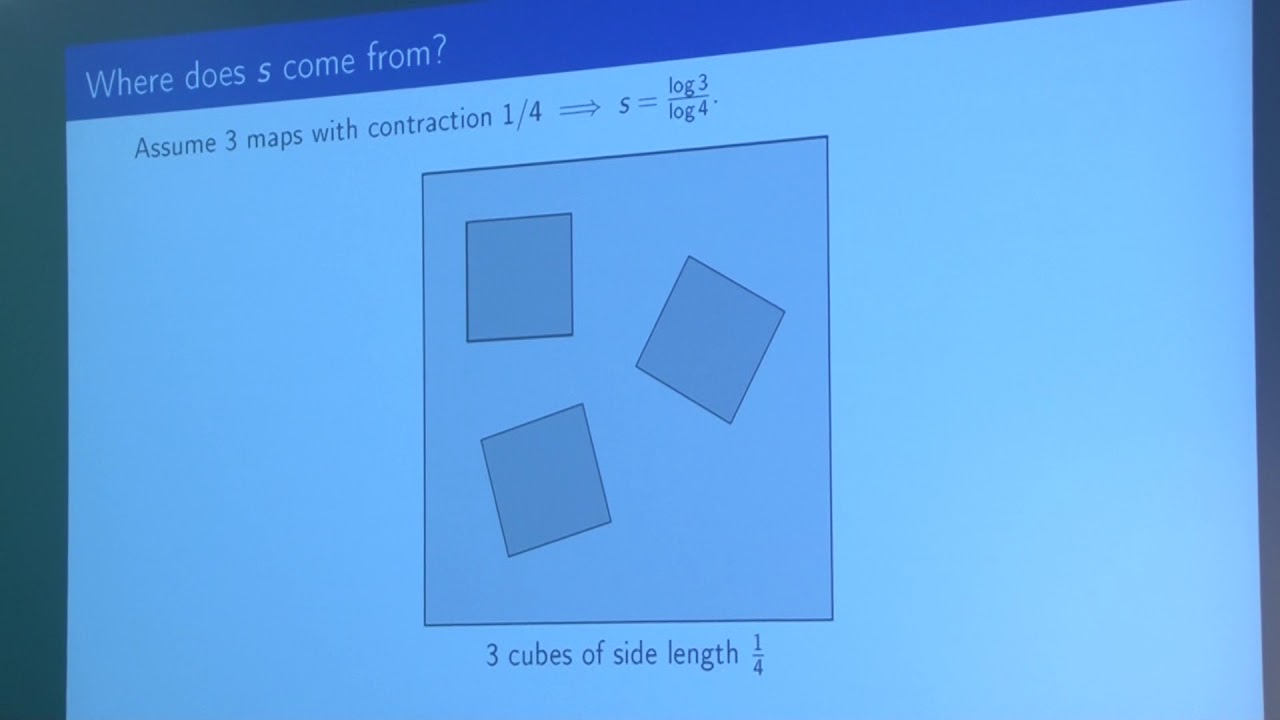 Dimension theory of self-similar sets and measures &ndash; Michael Hochman &ndash; ICM2018