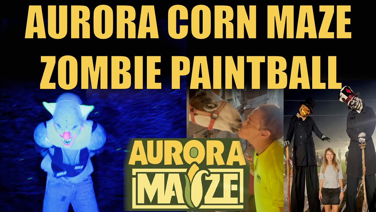 Aurora Corn Maize and Zombie Paintball