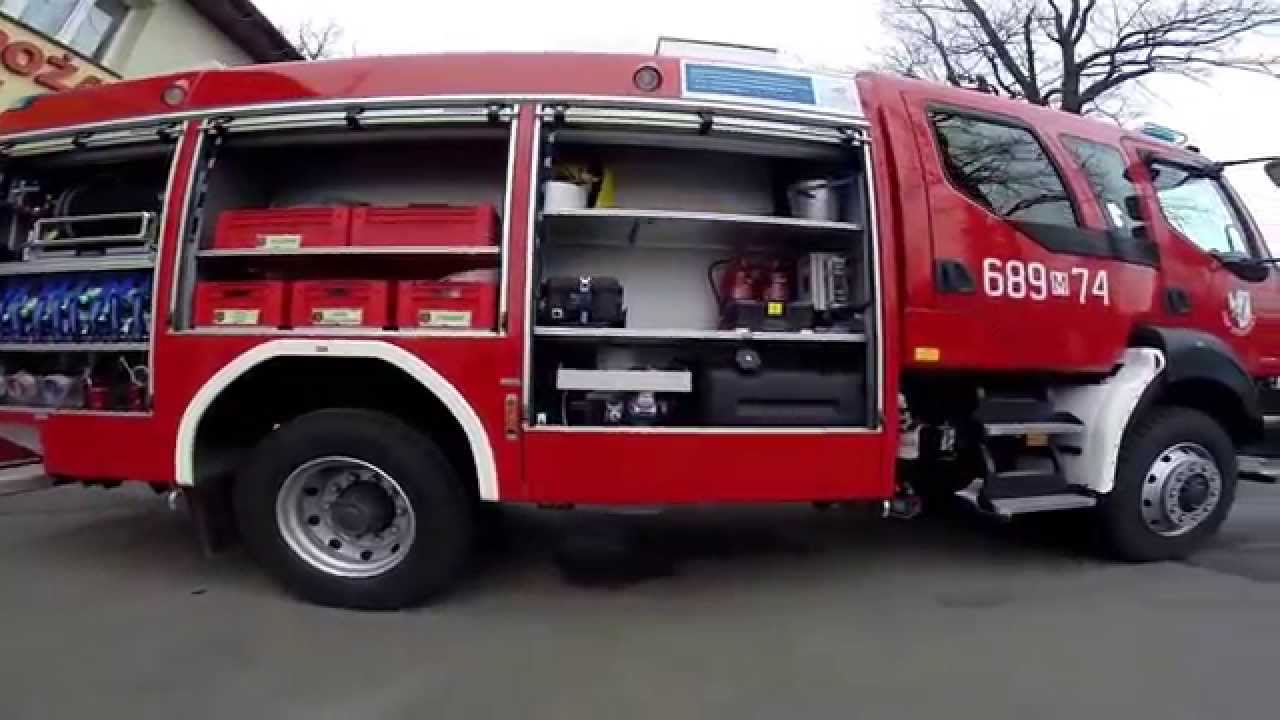 GBA 2,7/30 Renault Midlum Średni samoch&oacute;d ratowniczo - gaśniczy (OSP ZIELONKA)