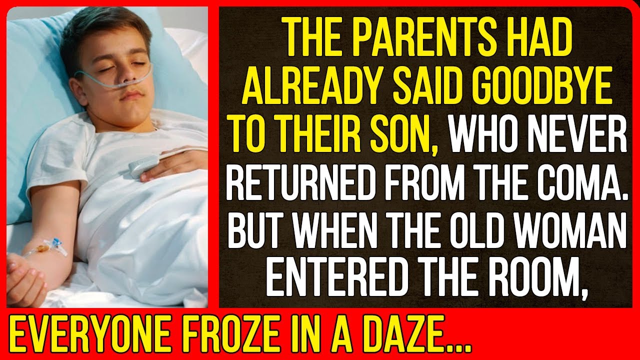 When a strange old woman burst into the ward, everyone froze.....