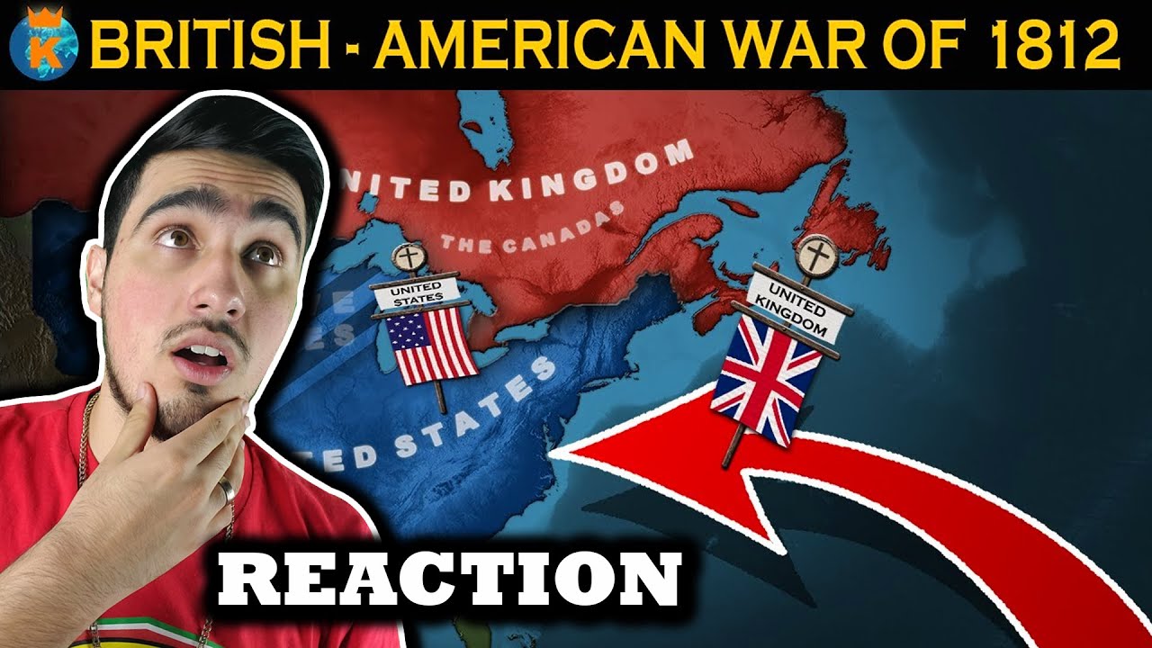 Mexican Guy Reacts to The War of 1812 in 16 Minutes ||