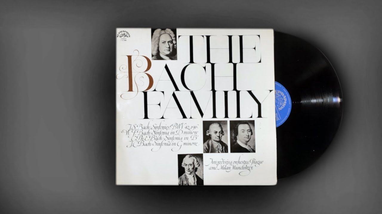 Ars rediviva orchestra plays The Bach Family Sinfonies