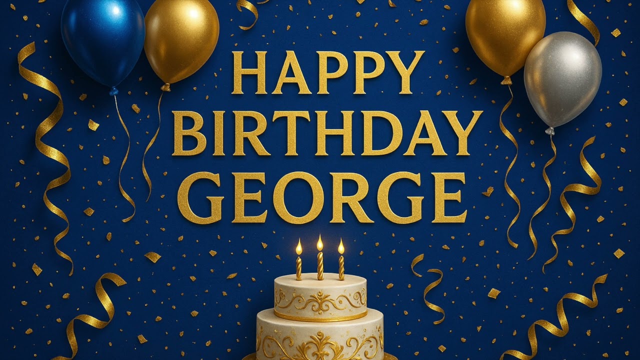 George: Happy Birthday Song for George