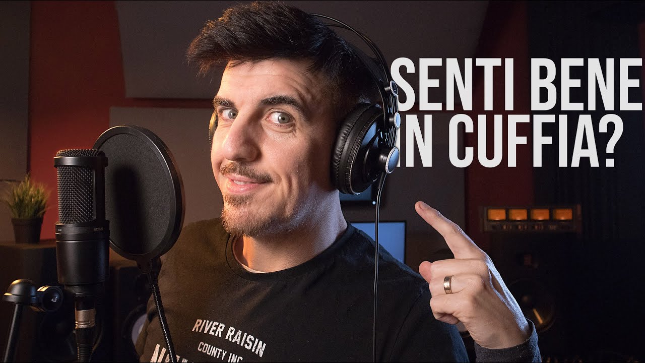 CANTARE e registrare COMODI in CUFFIA? Dipende tutto da come ascolti