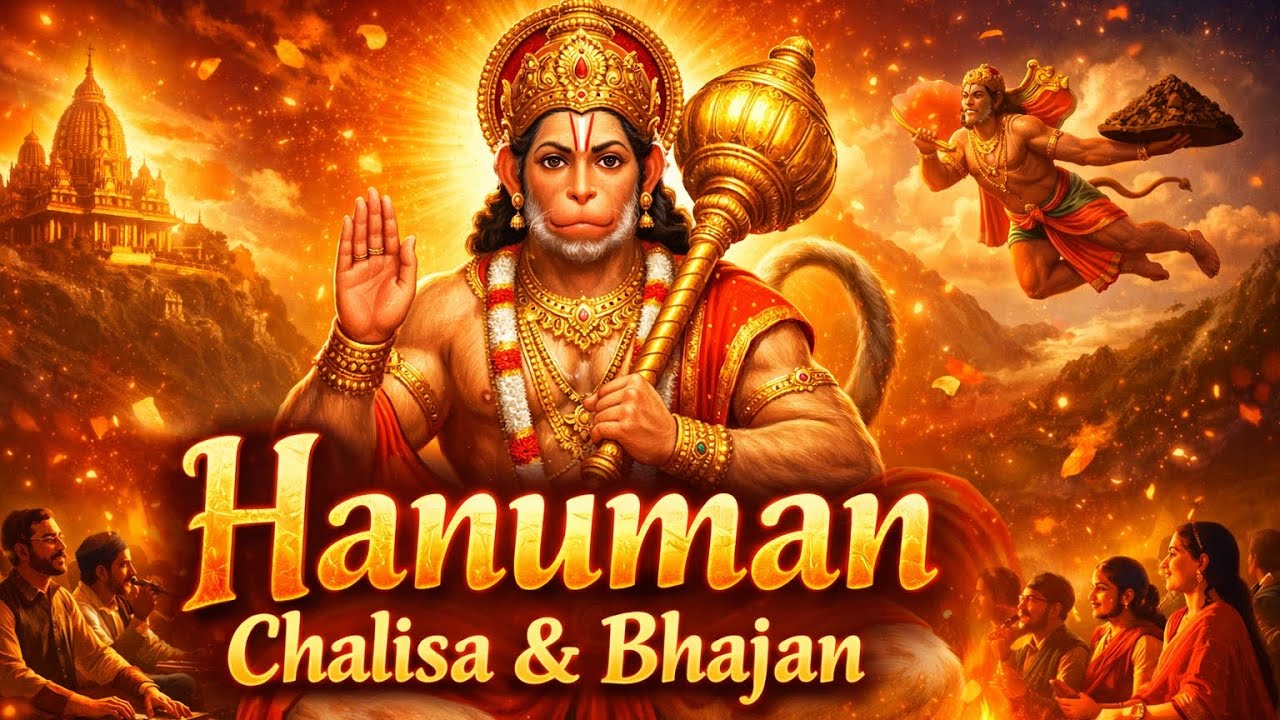 Hanuman Chalisa | Hanuman Bhajan | Bajrangbali Song | Powerful Hanuman Song | Morning Bhakti