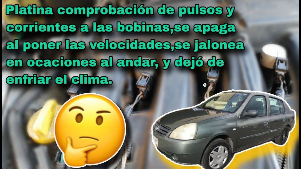 NISSAN PLATINA 2006 como trabaja el sistema de corrientes y pulsos en las bobinas.