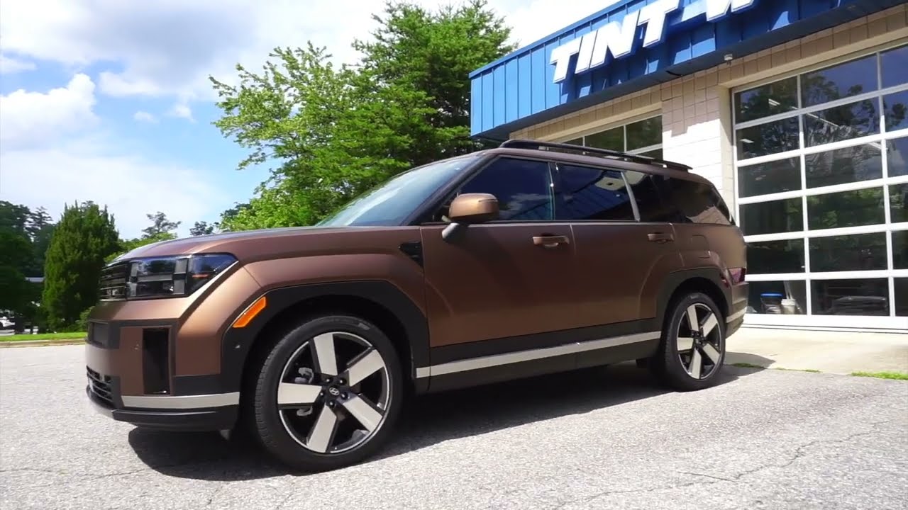 2025 Hyundai Santa Fe Matte Paint Protection Film and Ceramic Coatings
