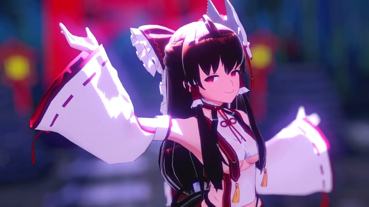 [MMD] Gokuraku Jodo (極楽浄土) / 【魔王装】博麗霊夢(Hakurei Reimu)