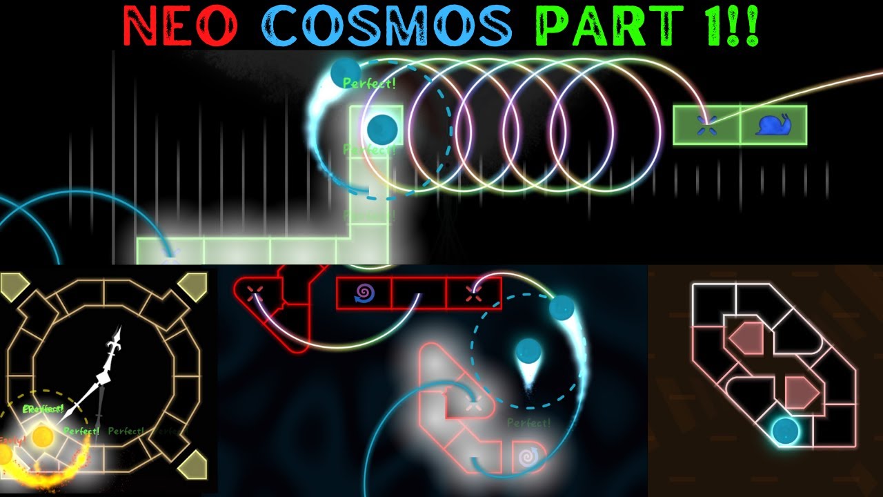 NEO COSMOS УЖЕ ЗДЕСЬ!!! Полное прохождение ADOFAI DLC Часть 1