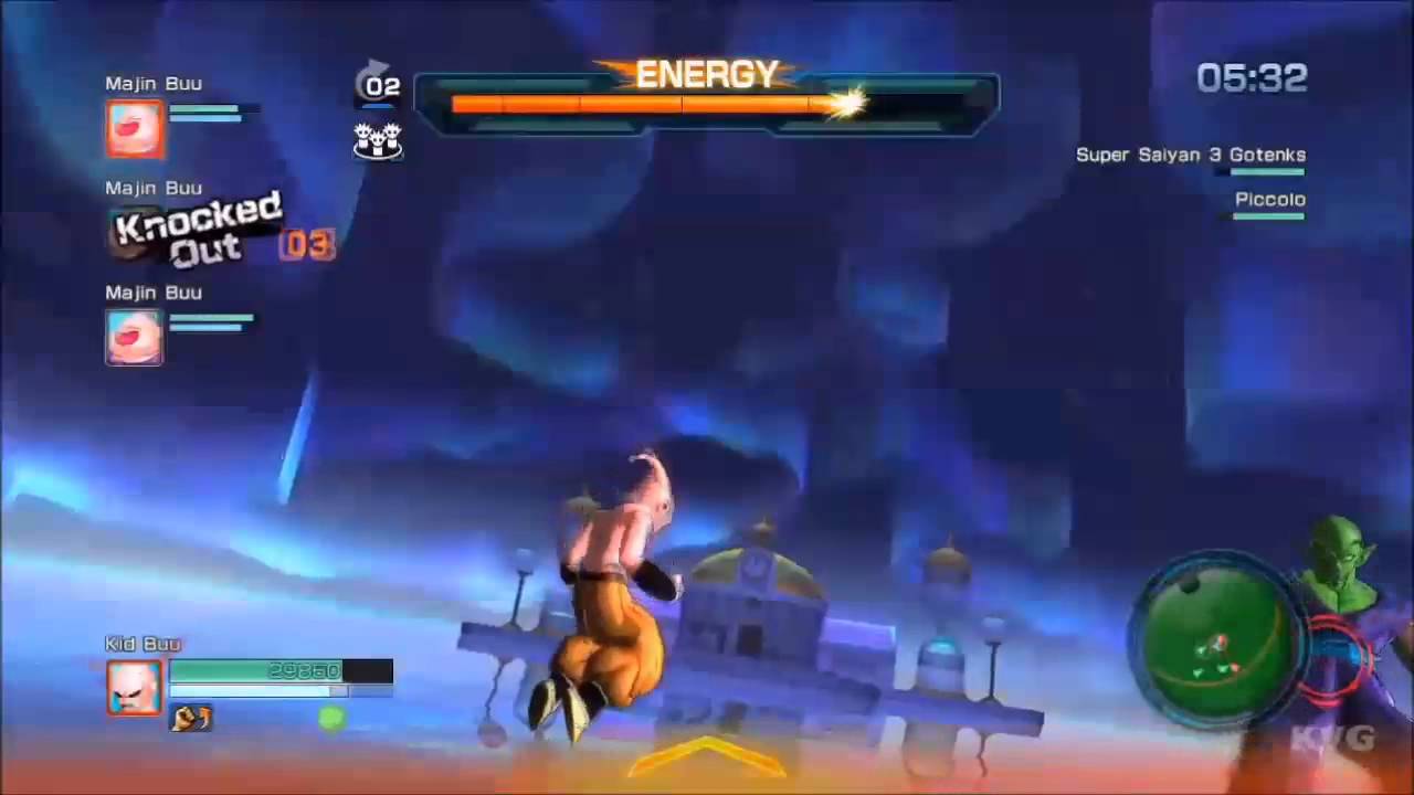 Dragon Ball Z: Battle of Z - Kid Buu VS Kid Trunks, SS 3 Gotenks, Piccolo (Story Battle 34) [HD]