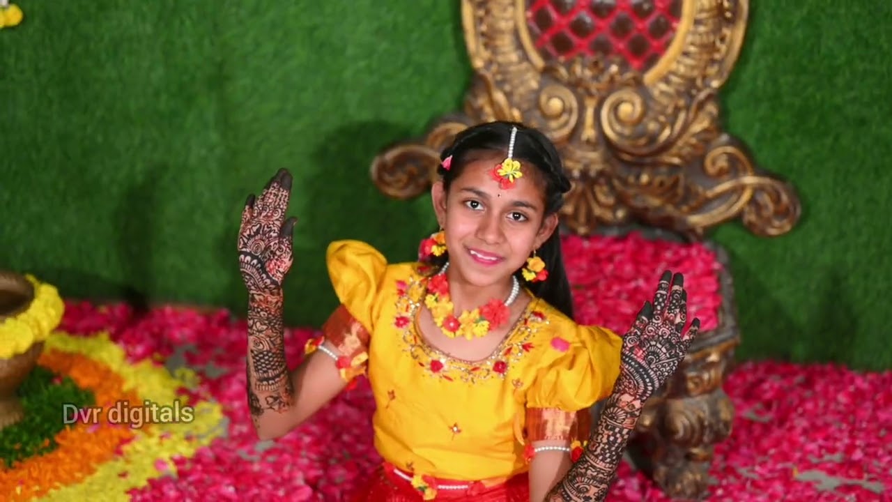 Vaishnavi haldi program 