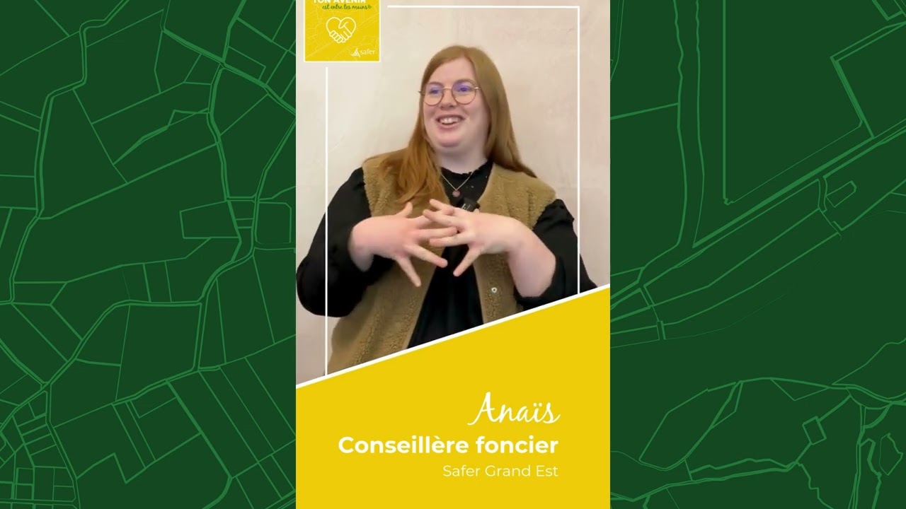 Anaïs, conseillère foncier