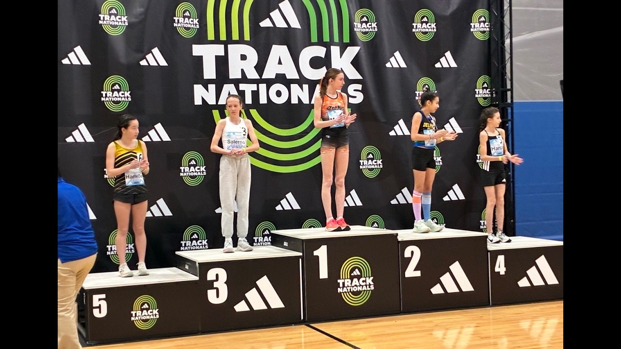 Girls Middle School Two Mile Championship - 2026 Adidas Indoor T&F Nationals