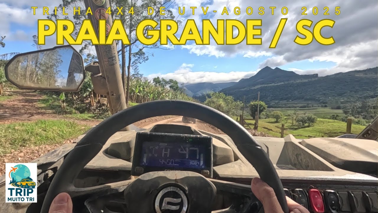 Trilha de UTV em Praia Grande/SC | Agosto 2025
