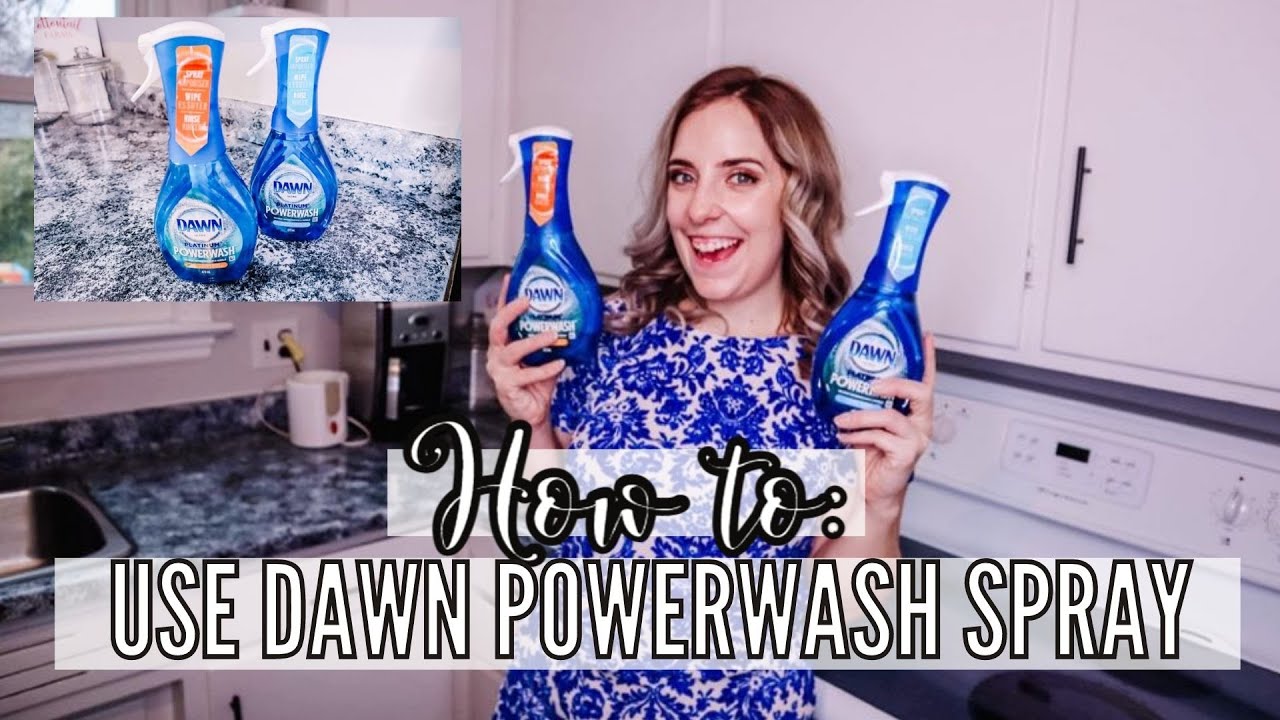 *10 WAYS* HOW TO USE THE DAWN POWERWASH DISH SPRAY | CLEAN WITH ME 2021 | CLEANING HACKS