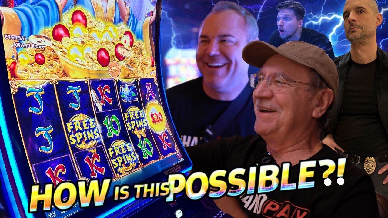 The LUCKIEST Man in the Casino!! This Was Supposed to Happen Once in a LIFETIME!