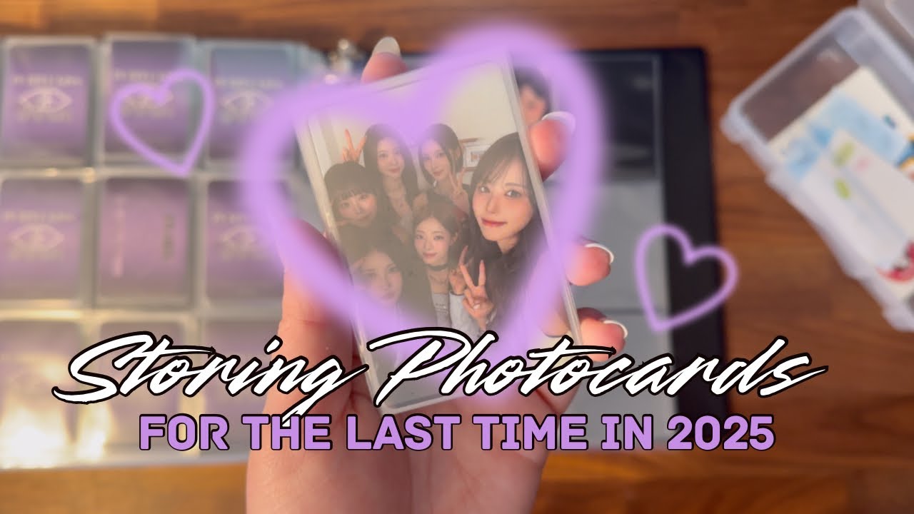 Storing Photocards (SNSD, Dreamcatcher, Purple Kiss, ARTMS & ONEWE)