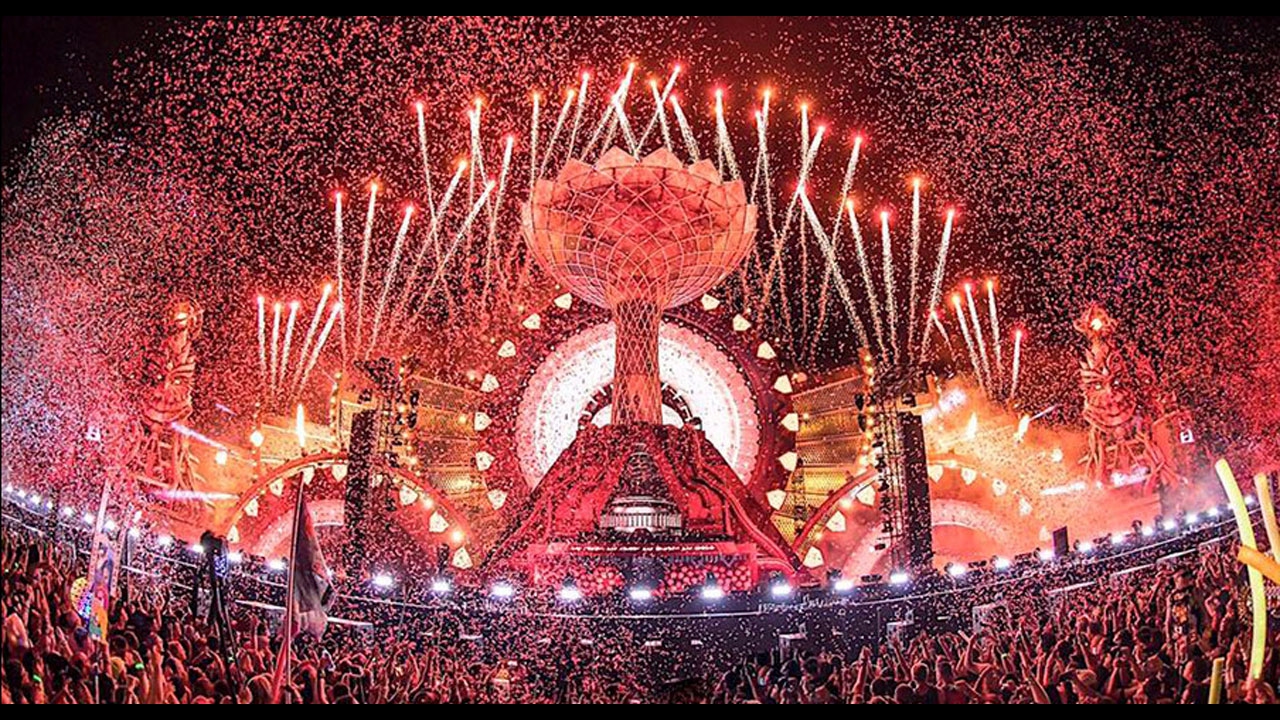 Edc Las Vegas 2016 - Kinetic Temple - Opening Ceremony
