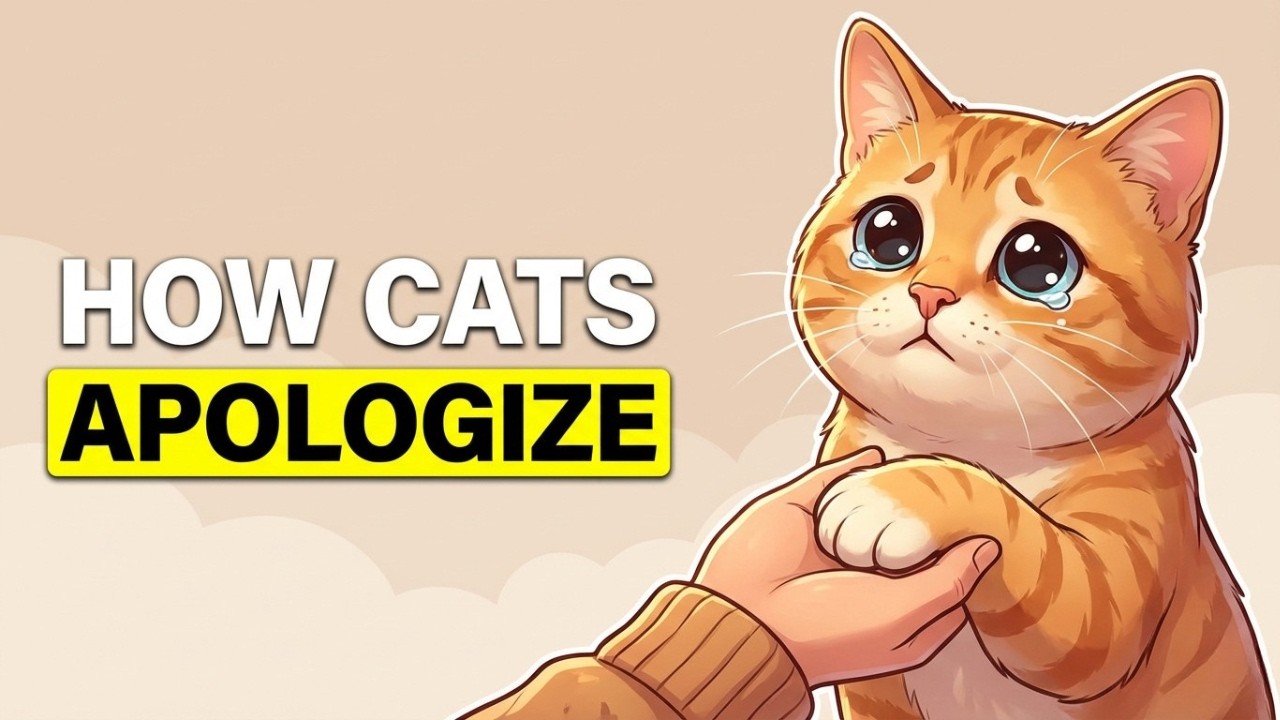 How Cats Say Sorry to Humans Without Making a Sound.