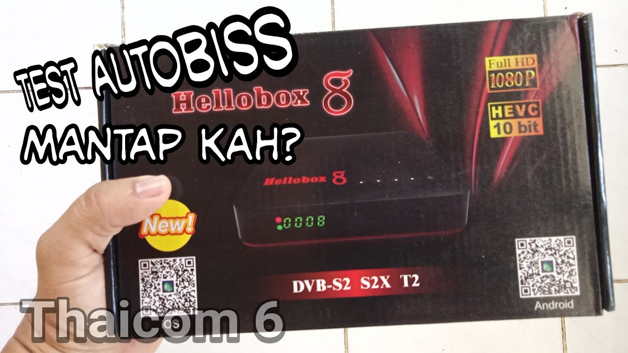 Tes Auto Biss di Hellobox 8 New Di Thaicom 6