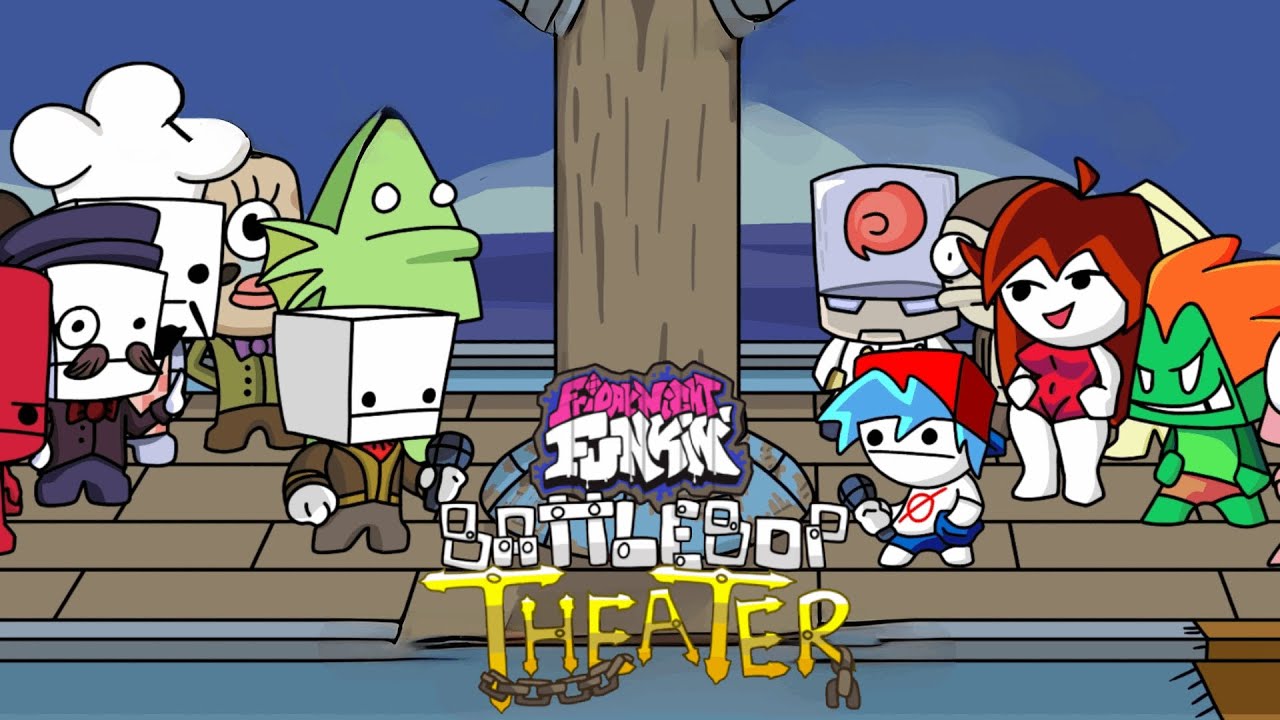 FNF: Battlebop Theater [Демо] // Против BattleBlock Theater █ Friday Night Funkin' █