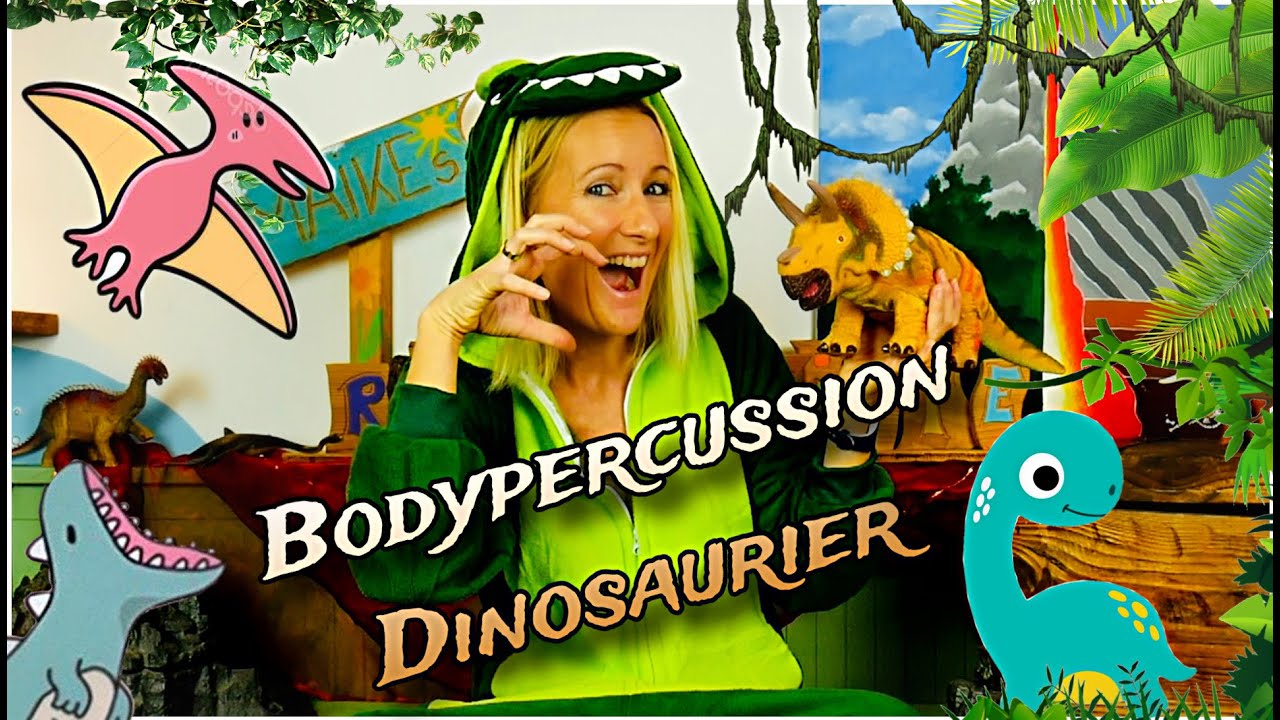 🦖 Jurassic Rhythm - Ein Dino Bodypercussion für Kinder 👏🏻