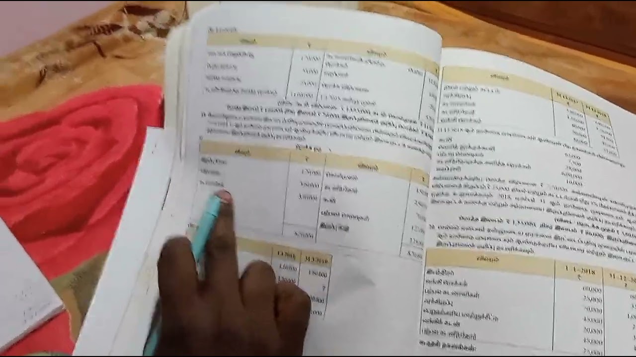 12th std முழுமை பெறா பதிவேடுகள் பயிற்சி கணக்கு 18