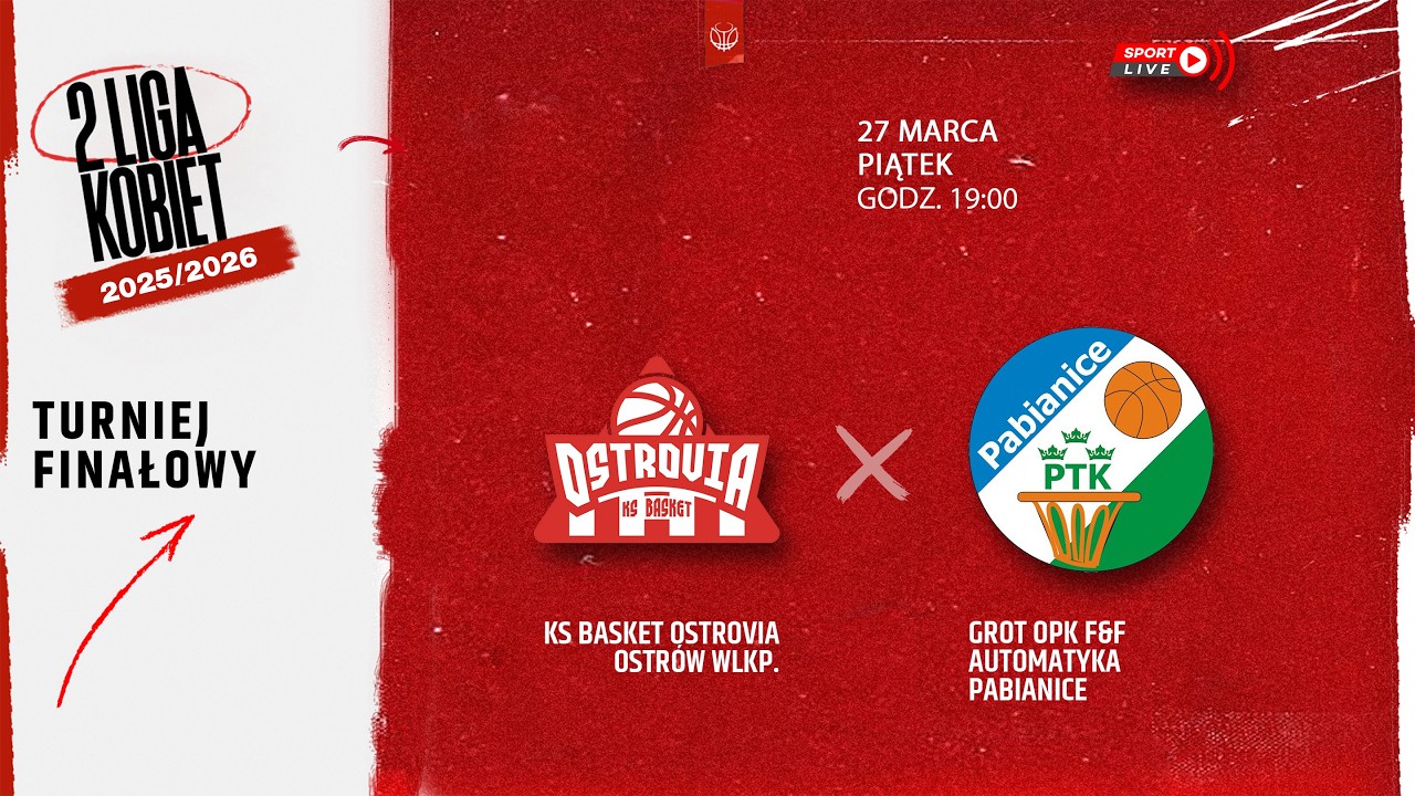 KS Basket Ostrovia Ostr&oacute;w Wlkp. - Grot OPK F&F Automatyka Pabianice (Finał 2 LK)