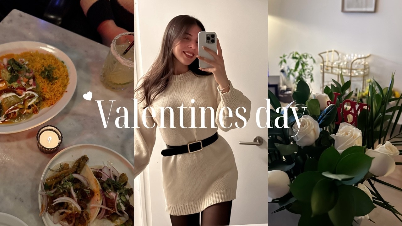 Valentine's Day Vlog 💌 date night & making persian style macaroni