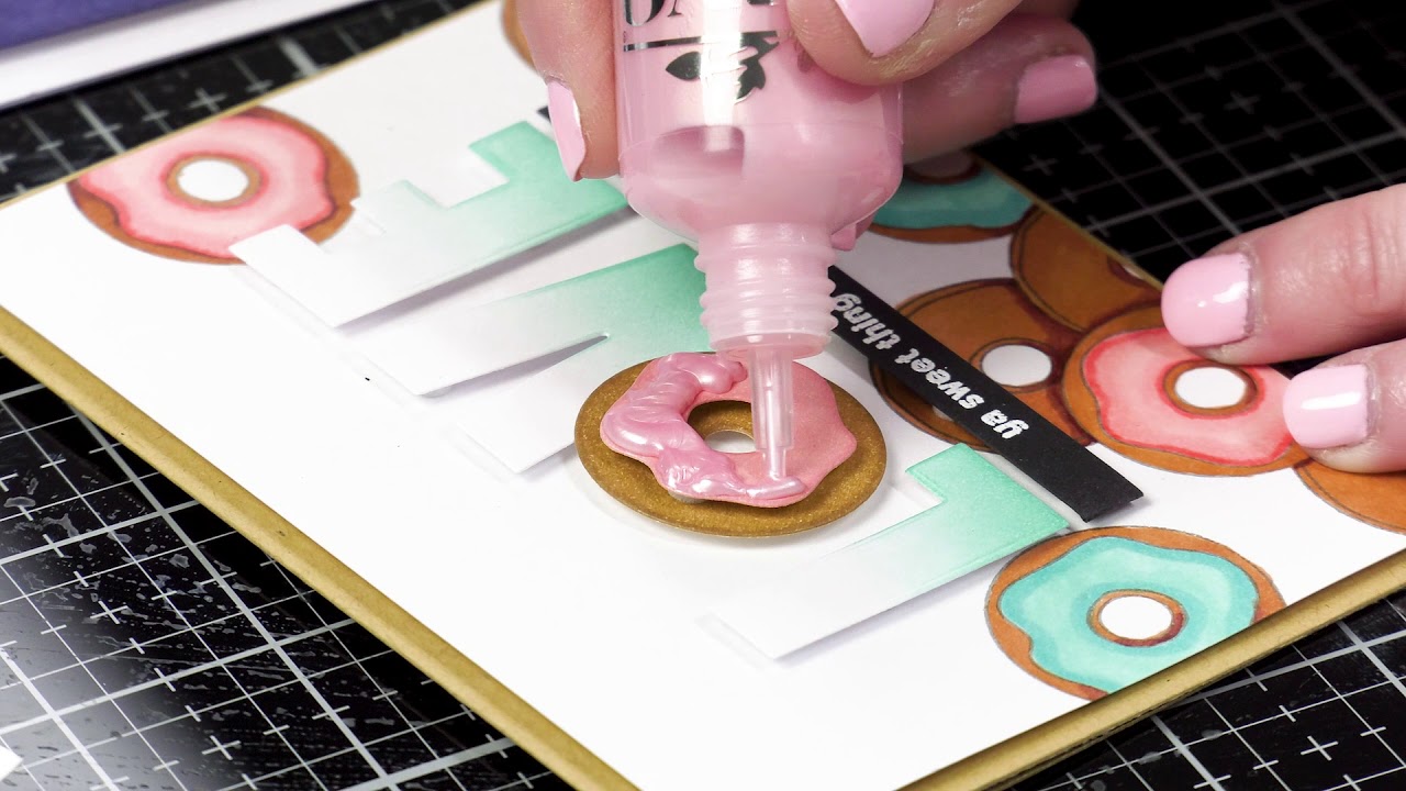 New Techniques With Nuvo Drops, Stencils, and Hybrid Inks | Tonic Studios