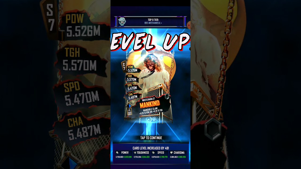 wwe supercard biomechanical freebie