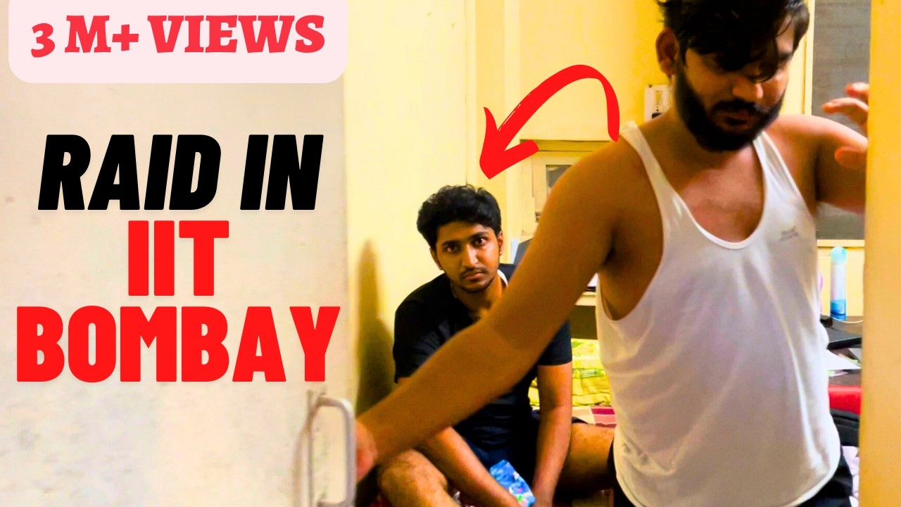 Raiding IIT Bombay Students during Exam !! Vlog | Campus Tour | Hostel Room | JEE