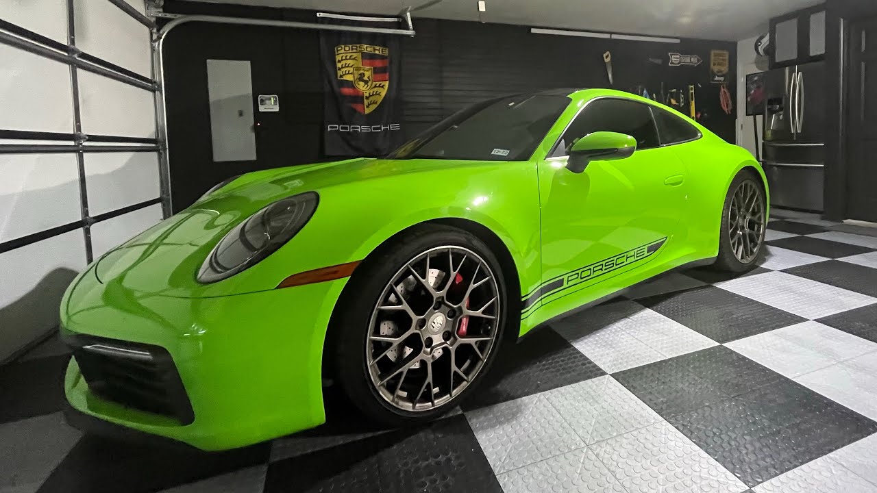 How to install a vinyl CAR DECAL on a Porsche 911 (992)!!!