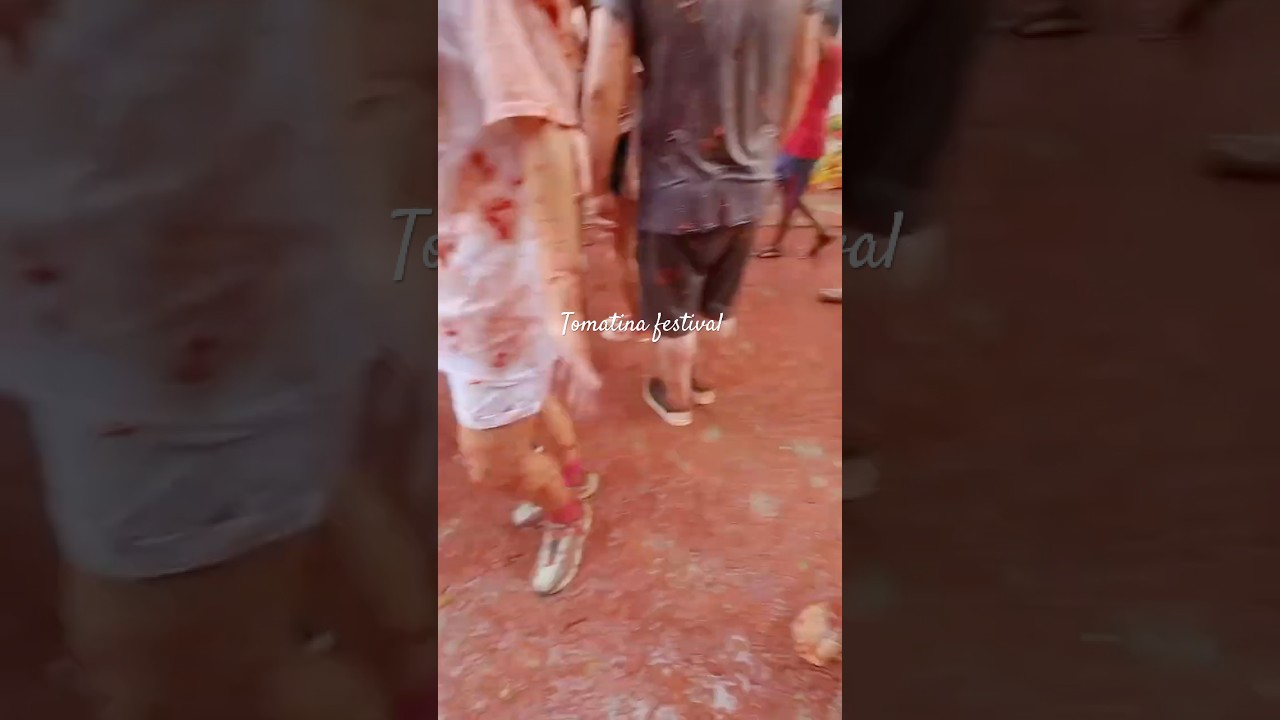 Tomatina festival, Spain 🇪🇸
