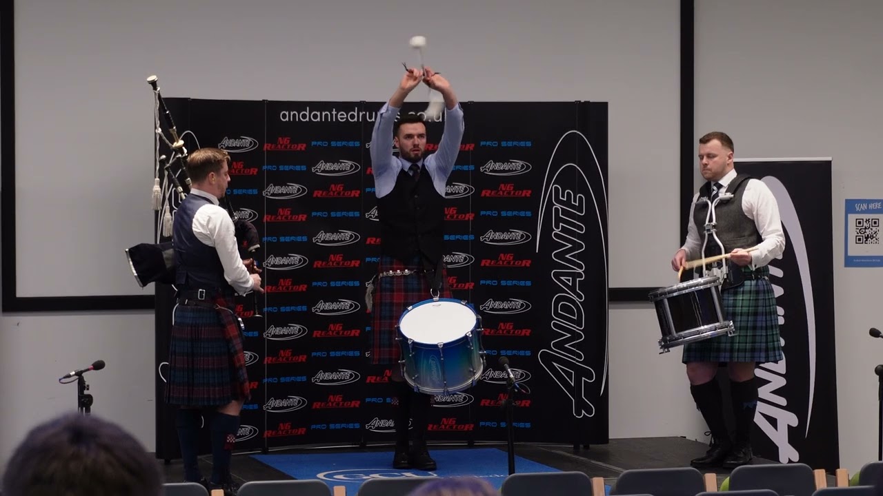 Cameron Sinclair Adult Tenor Final @ 2024 World Solo Drumming