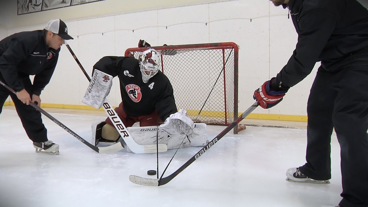 Box Control || Pure Goalie Drill powered by Stop It Goaltending