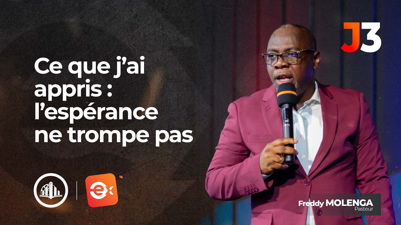 EXPERIENCE 2è Edition | CE QUE J'AI APPRIS | Mardi 10 Février 2026 | Pasteur Freddy MOLENGA