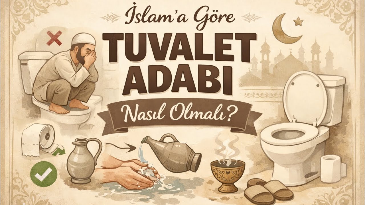 İslam&rsquo;a g&ouml;re tuvalet adabı nasıl olmalı 