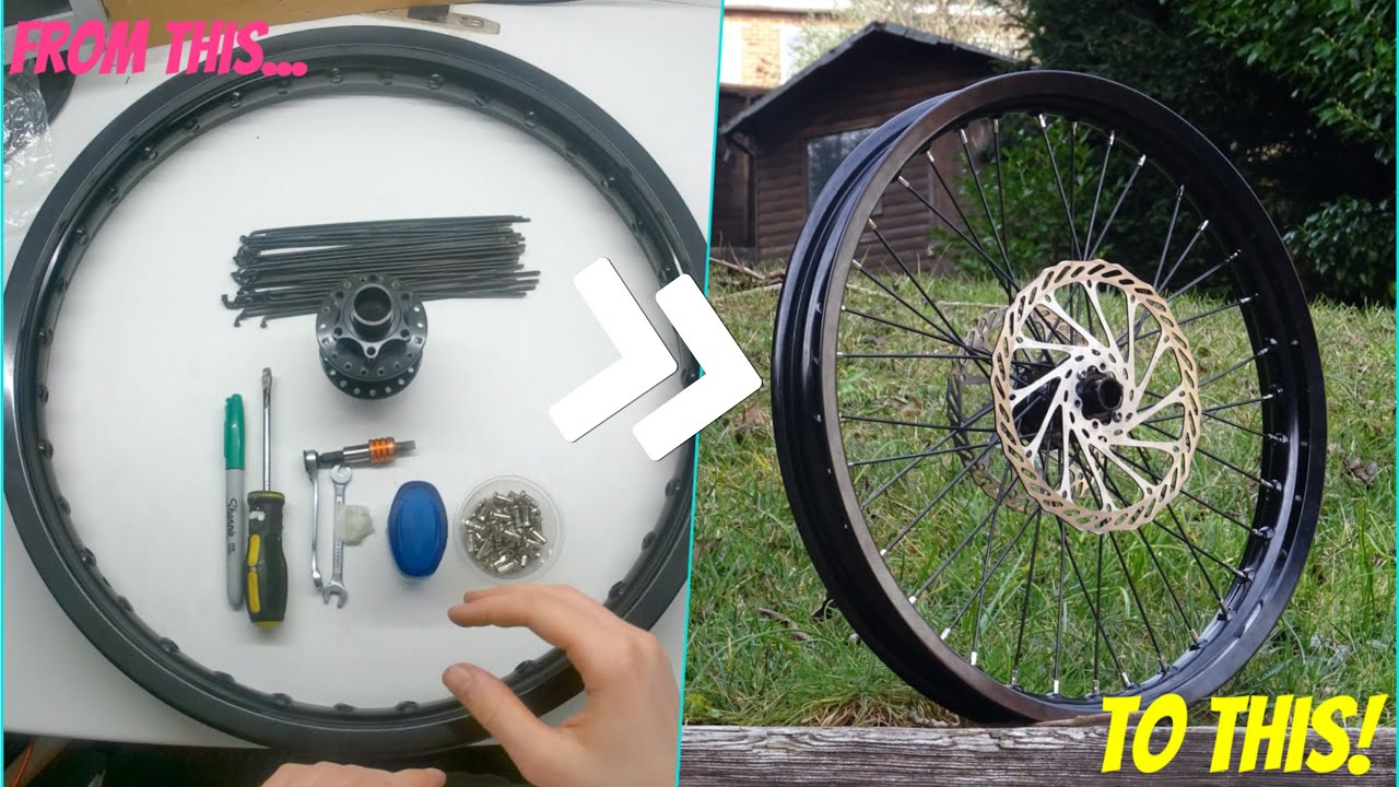 Guide on how to lace an MTB hub to 18